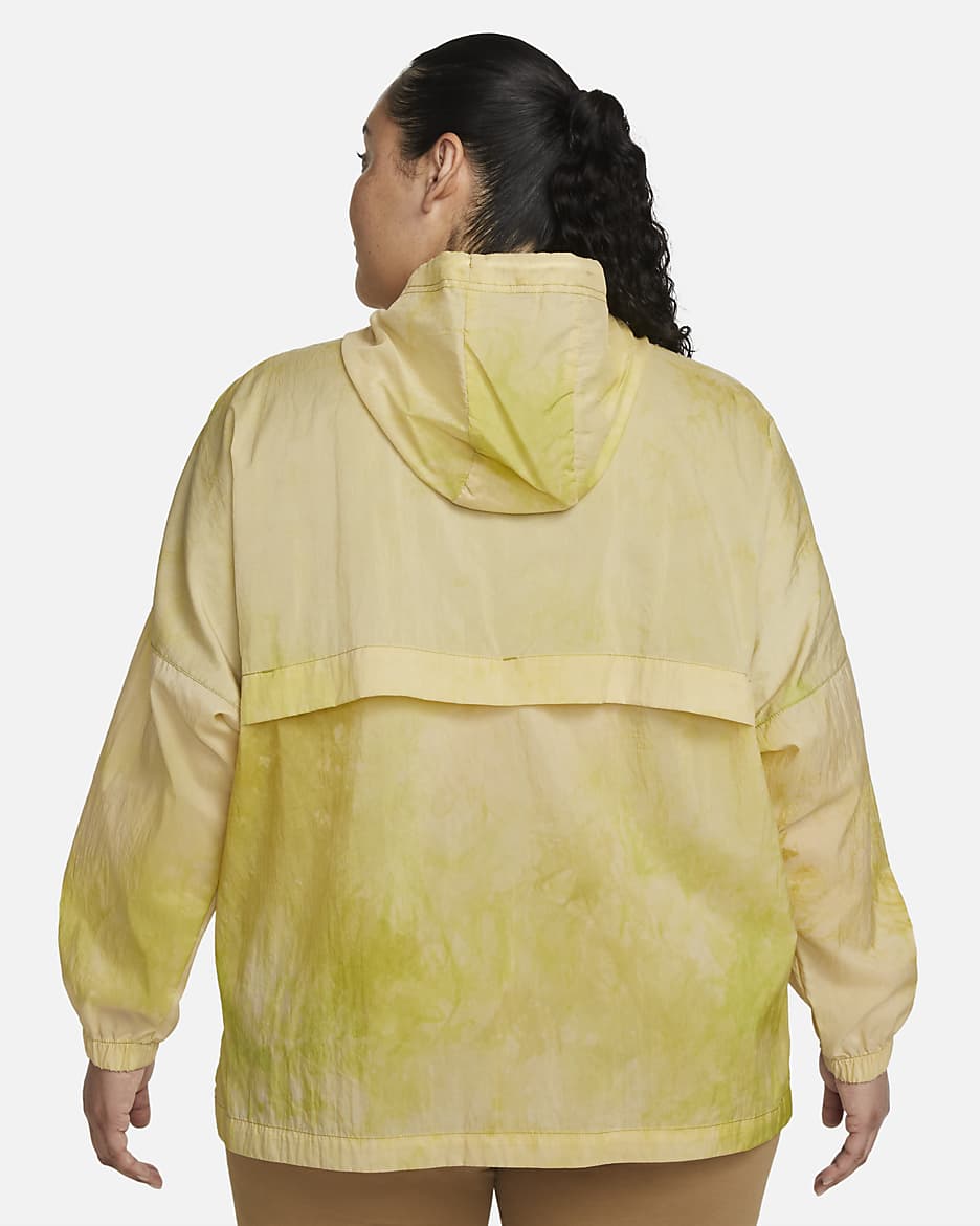 Nike Sportswear Women s Woven Wave Dye Jacket Plus Size Nike